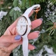 Женские наручные часы круглые водостойкие Skmei 1747 Белые - изображение 3