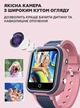 Детские умные смарт часы Lemfo LT21 с водонепроницаемым корпусом камерой GPS трекером и видеозвонком Розовый 4G - изображение 7