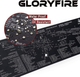 GLORYFIRE Килимок для чищення зброї розміром 12" x 36" дюймів - зображення 4