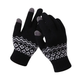 Зимові сенсорні рукавички для телефону Touchscreen Gloves з візерунком. - зображення 1