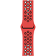 Силиконовый ремешок Fruct Nike Sport Band for Apple Watch 42/44/45/46/49 mm Red Black - изображение 2