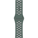 Силиконовый ремешок Fruct Nike Sport Band for Apple Watch 42/44/45/46/49 mm Pine Green Gray - изображение 2