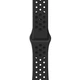 Силиконовый ремешок Fruct Nike Sport Band for Apple Watch 42/44/45/46/49 mm Black - изображение 2