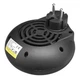 Тепловентилятор круглий в розетку UKC Handy Heater, 900 Вт - зображення 2