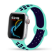Силиконовый ремешок Fruct Nike Sport Band for Apple Watch 42/44/45/46/49 mm Mint Blue - изображение 1