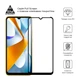 Защитное стекло для Xiaomi Poco C40, Full Glue, 2.5D, на весь экран, глянцевое, закаленное 9H, полная проклейка по всей поверхности, с черной рамкой, противоударное, ArmorStandart (ARM62954) - изображение 2