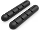Органайзер для кабелів UGREEN LP114 Cable Organizer Clip 2-pack Black (30762) - изображение 1