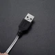 Светодиодная гирлянда-штора Кольца с фигурами 3 m*70cm Magnetik свет ламп Белый от USB - изображение 8