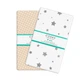 Набор простыней Cosas BEIGE DOTS/ GREY STARS 155х240 (4822052024201) - изображение 1
