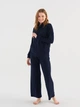Пижама (худи + штаны) женская U.S. Polo Assn 16818 S Navy (8680557381146) - изображение 1