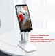 Настольная подставка держатель для телефона планшета Folding desktop phone stand Белая - изображение 6