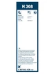 Стеклоочиститель задний Bosch Robert (H 308) 300 мм 1 шт (3 397 011 628) - изображение 5
