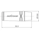 Разъем Roxtone RMJ3FPP-45-BG Jack 3,5 мм (stereo) - изображение 3