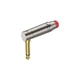 Роз'єм Roxtone RJ2RPP-RD-NG Jack 6,3 (mono) кутовий - зображення 1