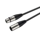 Мікрофонний кабель Roxtone SMXX200L1, XLR-XLR, 2x0.22, 1 м - зображення 1