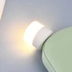 USB LED лампочка циліндрична, тепле світло White - зображення 3