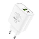 Сетевое зарядное устройство Hoco C57A QC3.0 - White - изображение 4