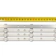 LED підсвітка Sony 65" 8-led 710mm 650TV02 V3 CX-65S03E01-2B762-0-A-565-3850-V CX-65S03E01 16pcs=1set - изображение 3