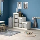 Стелаж для зберігання з контейнерами IKEA TROFAST 99x44x94 см (593.293.78) - зображення 2