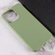 Силиконовый чехол Candy для Apple iPhone 14 Pro Max (6.7") Фисташковый Без бренда - изображение 2