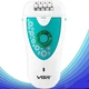Эпилятор VGR V-722 беспроводной аккумуляторный 2 скорости с насадками 2 в 1 Бирюзовый (10003) - изображение 2