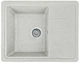 Мойка кухонная, гранитная, прямоугольная Valetti 28R 620х500х210мм Терра - изображение 4