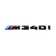 Шильд на багажник BMW M340i F30 F31 F34 G20 G21 черный глянец - изображение 1