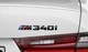 Шильд на багажник BMW M340i F30 F31 F34 G20 G21 черный глянец - изображение 5