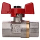 Кран кульовий прямий Q PROFESSIONAL 1/2″ ВВ ВВ КБ PN40 QP151 - зображення 3