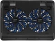Охлаждающая подставка для ноутбука Crown CMLC-1101 Black (CMLC-1101) - изображение 2