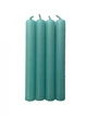 Набір свічок 4шт Bartek Candles 21*170мм бірюза - изображение 1