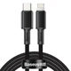Кабель Baseus High Density Braided Type-C to Lightning PD 20W (2m) (черний) - изображение 1