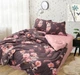 Комплект постельного белья с цветочным принтом TAG 150х215 см 1.5-спальный Сатин (TGs484-2) - изображение 2