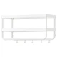 Вешалка с полкой для головных уборов MACKAPAR IKEA 105.309.90 белый - изображение 3