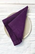 Льняные салфетки TouchableLinen 1 шт Фиолетовый 45х45 см - изображение 1
