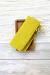 Льняные салфетки TouchableLinen 1 шт Желтый Салфетки для сервировки стола 25х25 см - изображение 1