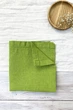 Льняные салфетки TouchableLinen 1 шт Салатовый Салфетки для сервировки стола 25х25 см - изображение 7