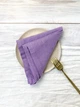 Льняные салфетки TouchableLinen 1 шт Лавандовый Салфетки для сервировки стола 40х40 см - изображение 1