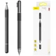 Ручка Стилус универсальный для телефона смартфона планшета Baseus Cudgel Stylus Pen 2in1 многофункциональный аксессуар Black - изображение 2