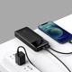 Портативный зарядный павербанк Baseus Bipow Digital Display 20000mAh на 15 W, LED-дисплей + кабель micro USB - изображение 8