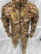 Костюм Тактичний на флісі, Multicam, soft shell М - зображення 3