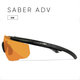 Тактичні окуляри WILEY X SABER ADV Smoke/Clear/Rust Matte Black Frame (3 лінзи) - изображение 5