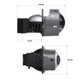 Комплект світлодіодних лінз Kamiso (Aozoom) ALPD-07PLUS Bi-LED 47/55W TIR Classic - зображення 2