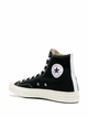 Женские кеды No Brand Comse Des Garcons Play High Top Sneakers Black 40 - изображение 3