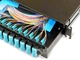 Оптическая панель Corning 48xLC Duplex адаптера MM (OM3) 1U Черная (LAN1-96AD-HDHS-B) - изображение 1