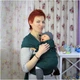 Май-слінг HOPPEDIZ HOP-TYE Darjeeling Purple - зображення 5