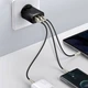 Сетевое зарядное устройство Baseus Compact Quick Charger 2U+C 30W EU Black (CCXJ-E01) - изображение 8