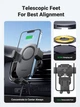 Автотримач з бездротовою зарядкою UGREEN CD256 Wireless Car Charger Gray (40118) - зображення 6