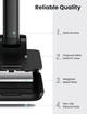 Підставка для телефону UGREEN LP373 Foldable Multi-Angle Phone Desktop Stand with Height Adjustable Black (20435) - зображення 7