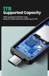 Кардридер UGREEN CM304 USB-C 3.1/USB 3.0 to TF/SD 3.0 with OTG Black (80191) - изображение 7